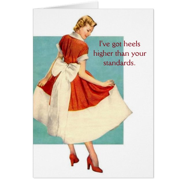 Vintages Snark - Heels höher als Ihre Standards, (Vorne)