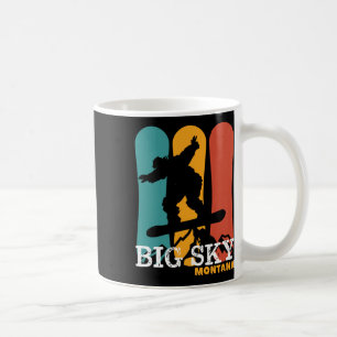 Vintages Snowboarden Resort Big Sky Montana Kaffeetasse