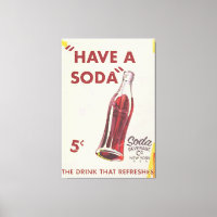 Vintages Soda Poster