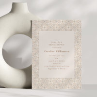 Vintages Soft Pink Vintag Damask Brautparty