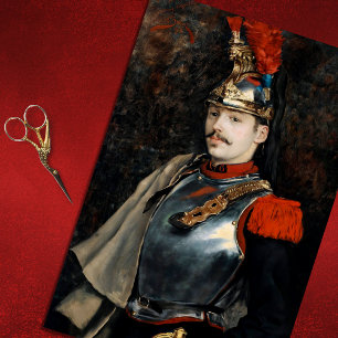 Vintages Solid Man Decoupage Tissue Paper Seidenpapier