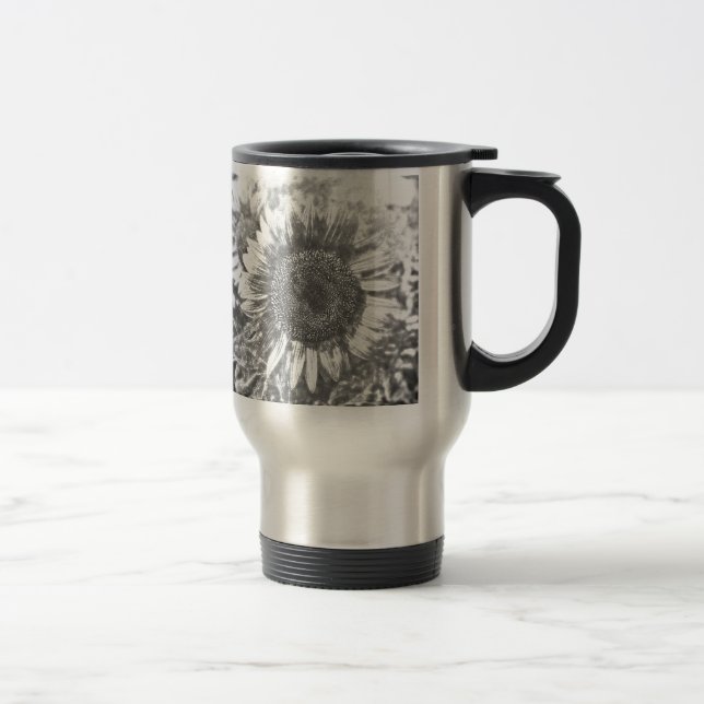 Vintages Sonnenblumenwerk #1 - Tasse (Rechts)