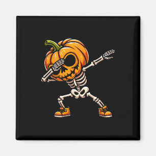 Vintages Sonnenlicht Halloween Tanzskelette Spooky Magnet