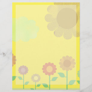 Vintages Sonnenlicht Happy Yellow Vintag