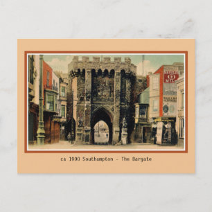 Vintages Southampton Postkarte