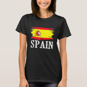 Vintages Spanien Flaggenstaat I Liebe Spanien T-Shirt