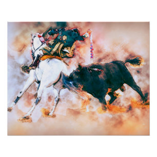 Vintages Spanien Poster