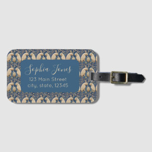 Vintages Spanisches Kaninchen Gepäckanhänger