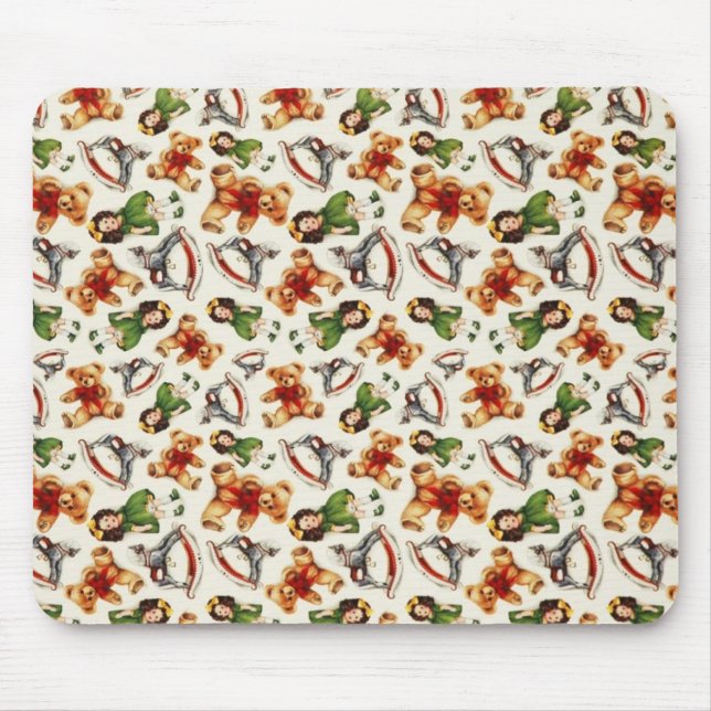 Vintages Spielzeug Mousepad (Vorne)
