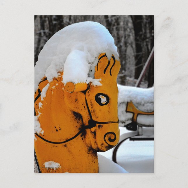 Vintages Spielzeug Postkarte (Vorderseite)