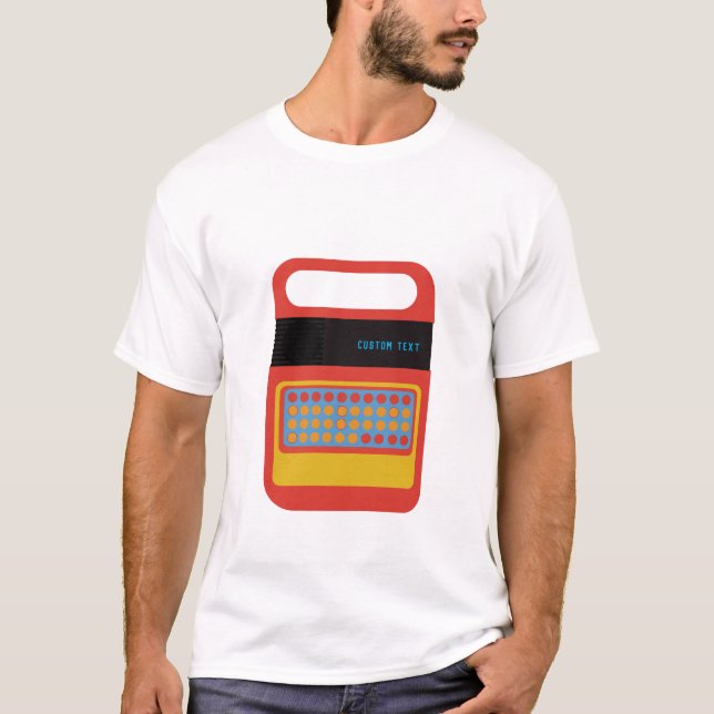 Vintages Sprechen und Rechtschreibprüfung T-Shirt (Vorderseite)