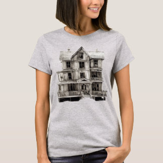 Vintages Spuk Haus Gothic Spooky T-Shirt
