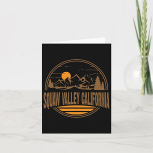 Vintages Squaw Valley Karte