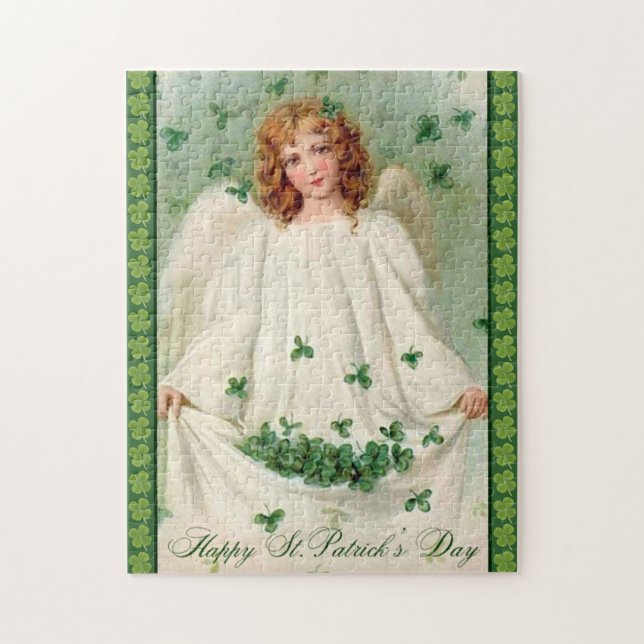 Vintages St Patrick Tagespuzzlespiel Puzzle (Vertikal)