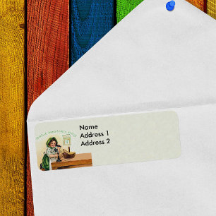 Vintages St. Patrick's Day Girl