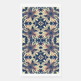 Vintages Star-Spangled Americana Design Serviette