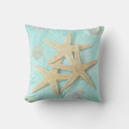 Vintages Starfish Throw Kissen