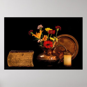 Vintages Stillleben Poster
