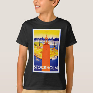 Vintages Stockholm Schweden T-Shirt