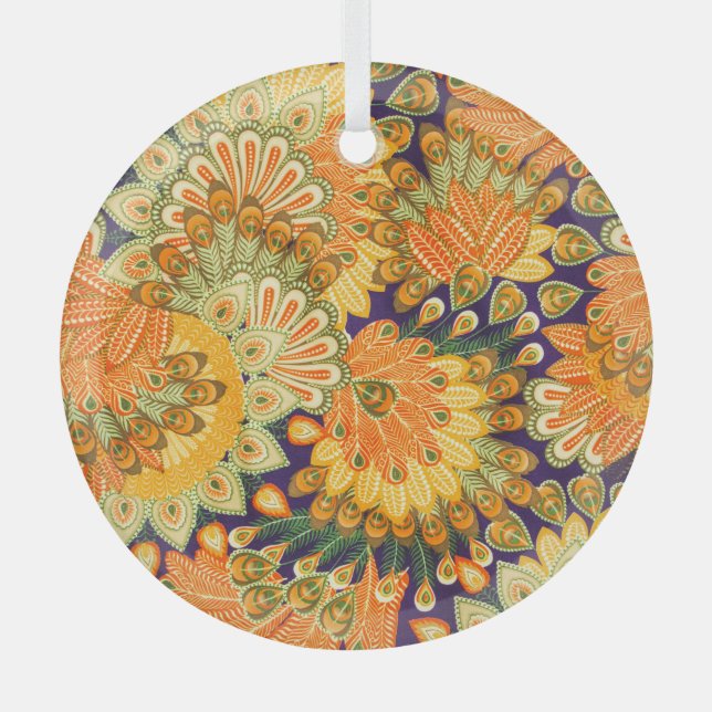 Vintages Stoffmuster: nahe Textur. Ornament Aus Glas (Vorderseite)