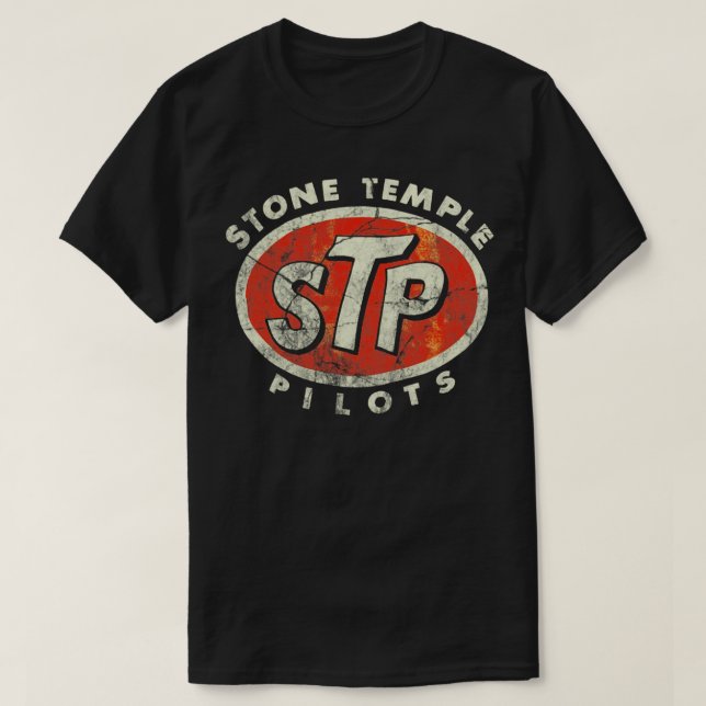 Vintages STP-Pilotenöl T-Shirt (Design vorne)