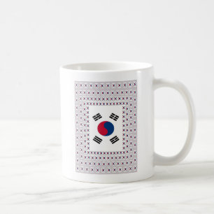 Vintages Südkorea Tasse