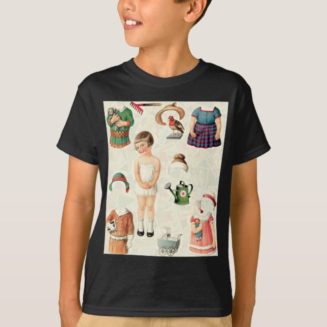 VINTAGES SUPREME PAPIER DOLLS SWEETIE T-Shirt (Vorderseite)
