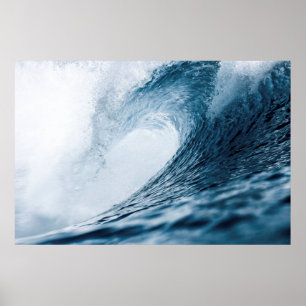 Vintages Surfkunstposter Poster