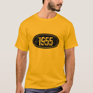 Vintages T-Shirt 1955 für kundenspezifisches