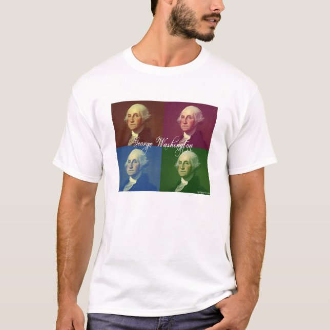 Vintages T-Shirt George Washington (Vorderseite)