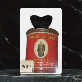 Vintages Tabak-Verpacken Geldkarten Flaschenöffner