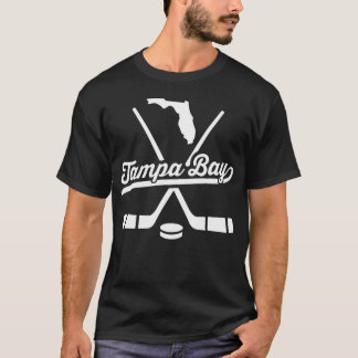 Vintages Tampa Bay Ice Hockey Sticks Sportteam T-Shirt