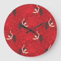 Vintages Tango Flamenco-Tanzmuster