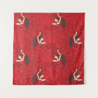 Vintages Tango Flamenco-Tanzmuster