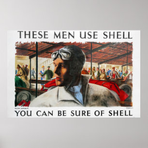 Vintages Tankposter, 1939. Poster