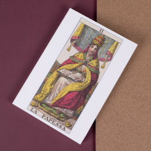 Vintages Tarot hoher Priesterinnen