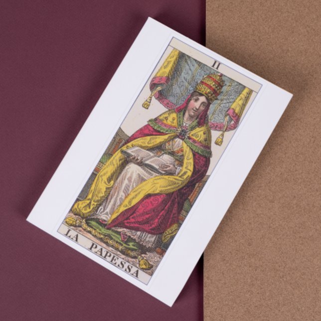 Vintages Tarot hoher Priesterinnen (Von Creator hochgeladen)