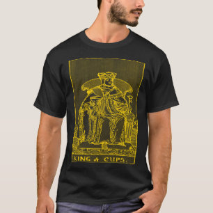 VINTAGES TAROT KARTE KING OF CUPS T-Shirt