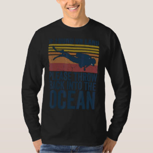 Vintages Tauchen für Männer Taucherskuba T-Shirt