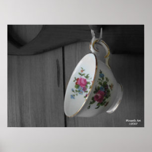 Vintages Teacup Poster