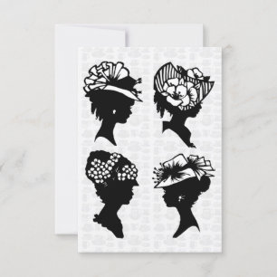 Vintages Tee-Party V2 Einladung