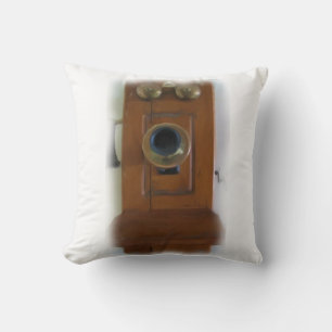 Vintages Telefonkissen Kissen