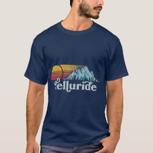 Vintages Tellurid Retro gestörter Sehvermögen 80 T-Shirt