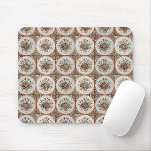 Vintages Terracotta Tiles-Muster Mousepad