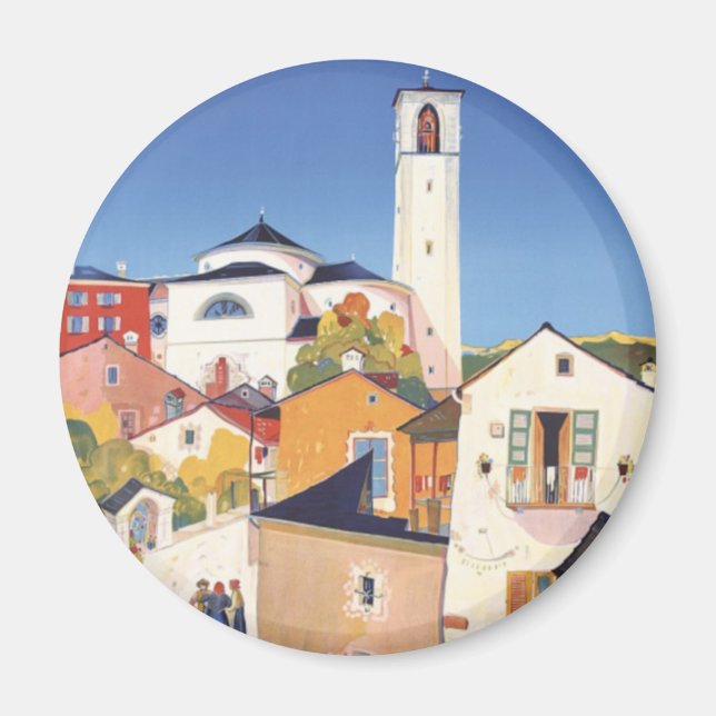 Vintages Tessin Tessin Magnet (Vorne)