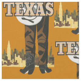 Vintages Texas USA-Gewebe Stoff