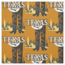 Vintages Texas USA-Gewebe Stoff
