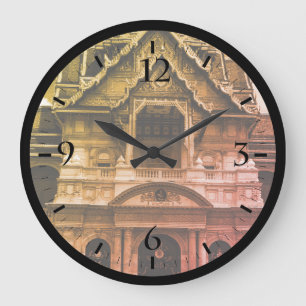 Vintages Thailand Bangkok: Chakri Group Postcard Große Wanduhr