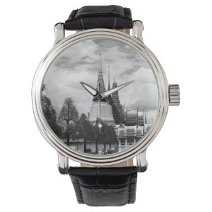 Vintages Thailand Bangkok Chapel Royal Palace Armbanduhr