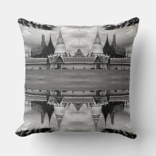 Vintages Thailand Bangkok Chapel Royal Palace View Kissen